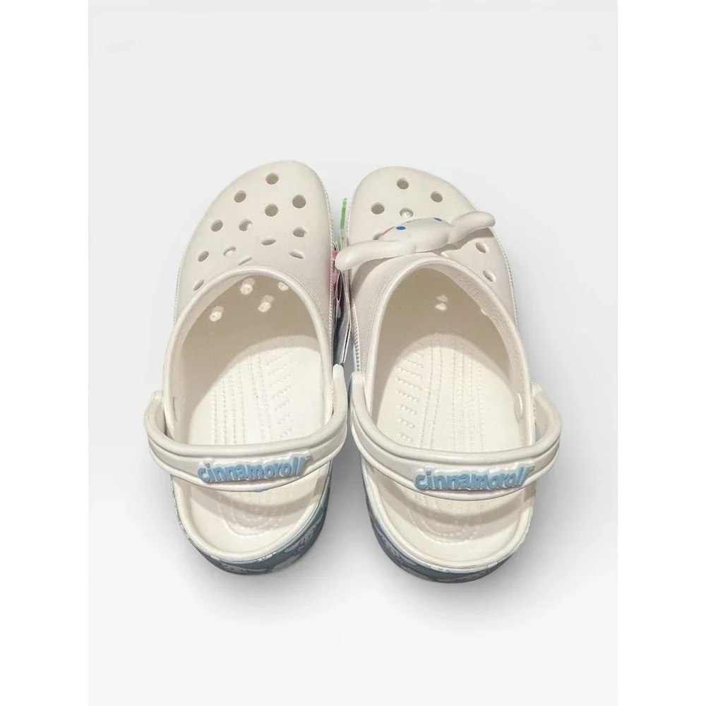 NWT Men's Size 12 Crocs Hello Kitty & Friends Cinnamonroll **Missing A Jibbitz**